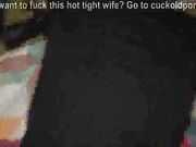 horny amateur milf fucks BBC in her house