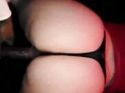 White Girl With Big Nipples Fucked by Two BBC DP