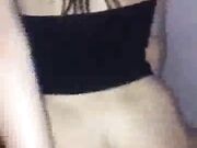 Stella rides my dick, gets me off in less than 2 minutes