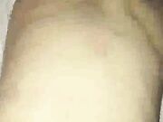 Wife has big orgasm with black bull while husband watches