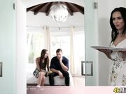 Dinner with stepmother ends in a fuck