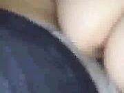 Pia Sofie's first black cock while her cuckold must watching