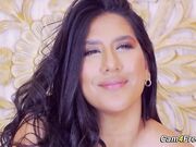 Tanned Woman Ridding And Sucking Her Big Dildo