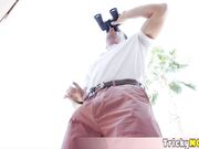 Anal sex lessons with busty my stepmom