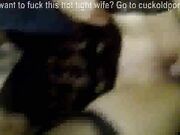 Hot young wife gets plowed by BBC while I'm at work