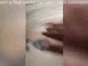 Hot wife squirts while watching porn