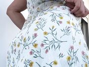 Sexy Wife Letting the Butt Cheeks Breathe