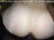 Pia Sofie's first black cock while her cuckold must watching