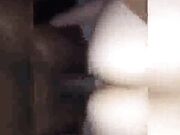 Gorgeous WHITE woman fucking her BBC lover!