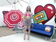 NYMPHO Stretching out adorable teen Sera Ryder