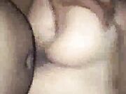 Working blonde bbw in stockings spreads legs