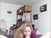 Another Tinder Slut Sucks My Cock And Balls