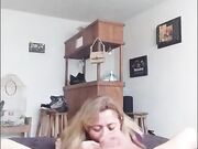 Another Tinder Slut Sucks My Cock And Balls