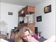 Another Tinder Slut Sucks My Cock And Balls