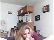 Another Tinder Slut Sucks My Cock And Balls