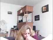 Another Tinder Slut Sucks My Cock And Balls