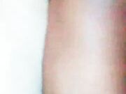 Filthy white wife loving her four black cocks