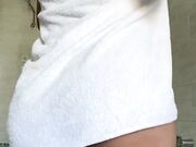 Bathroom Surprise with Big Round Ass