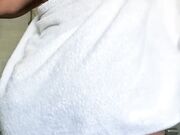 Bathroom Surprise with Big Round Ass