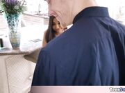 Extra small gypsy teenie versus big cock