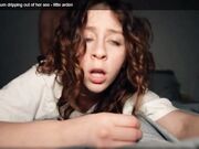 Epic orgasm with anal cum beautiful asshole