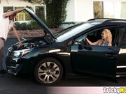 Horny MILF need some help with her car