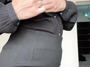 Horny wife showing her titties