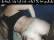 Busty Wifey Devours Huge Cock