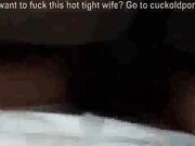 Hot Slut Wife really enjoyed young bull's cock