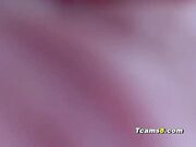 Shemale blonde got fuck by babe didlo and suck