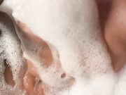 Sexy Wife in Shower Playing Her Tits