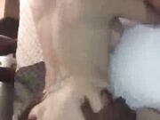 Gaping Anal Latina Wife Takes BBC