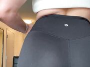 Wife Teasing You in Red Thong