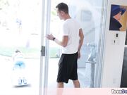 Stepsis yoga session end in a taboo fuck