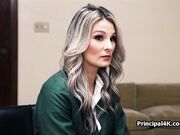 Head teacher craves for two pussies at once