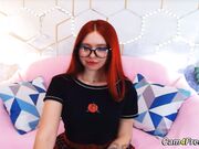 Redhead Teen Babe Needs a Big Cock Inside Her