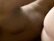 Mature amateur wife homemade threesome with cum