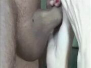 Janitor's Dick Sucking Session with a Blonde Babe