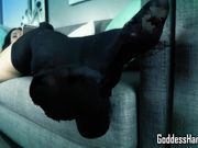 Goddess Harley - Sofa Foot Humiliation