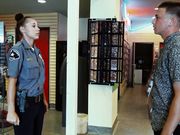 Officer Sanders - Local security guard sucked off a customer