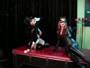 Mesmerized by Catwoman and Zatanna