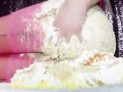 Worship Violet Doll in Cake