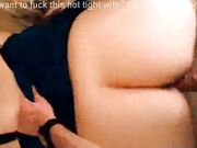 sexy wife amber blank husband to film her getting bred