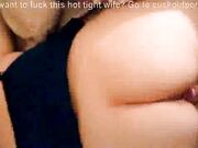 sexy wife amber blank husband to film her getting bred