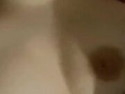 Milky Massage: Husband Drinks From Her