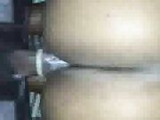 Blonde DP By Interracial BBC Anal Fucking Moment