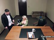 Throating and titty fucking housewife