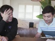 Double penetrating milf Asian tutor
