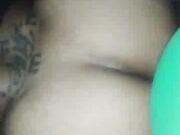 Tiny white wife enjoys her big black bull