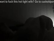 BBW gets fucked by BBC while husband is in the next room
